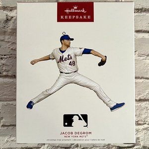 Jacob DeGrom 2022 Keepsake Hallmark Ornament NEW MLB
